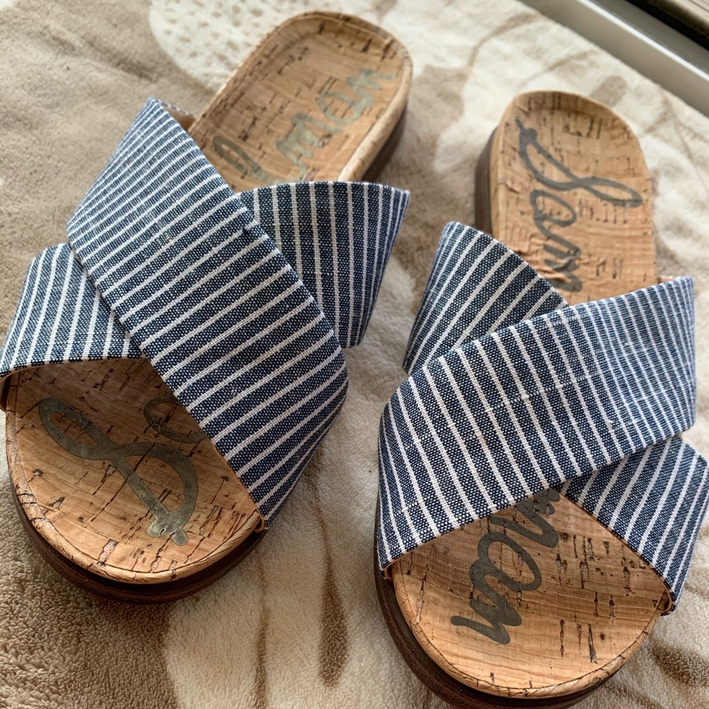 Sam Edelman Hattie cries cross sandal sz 5